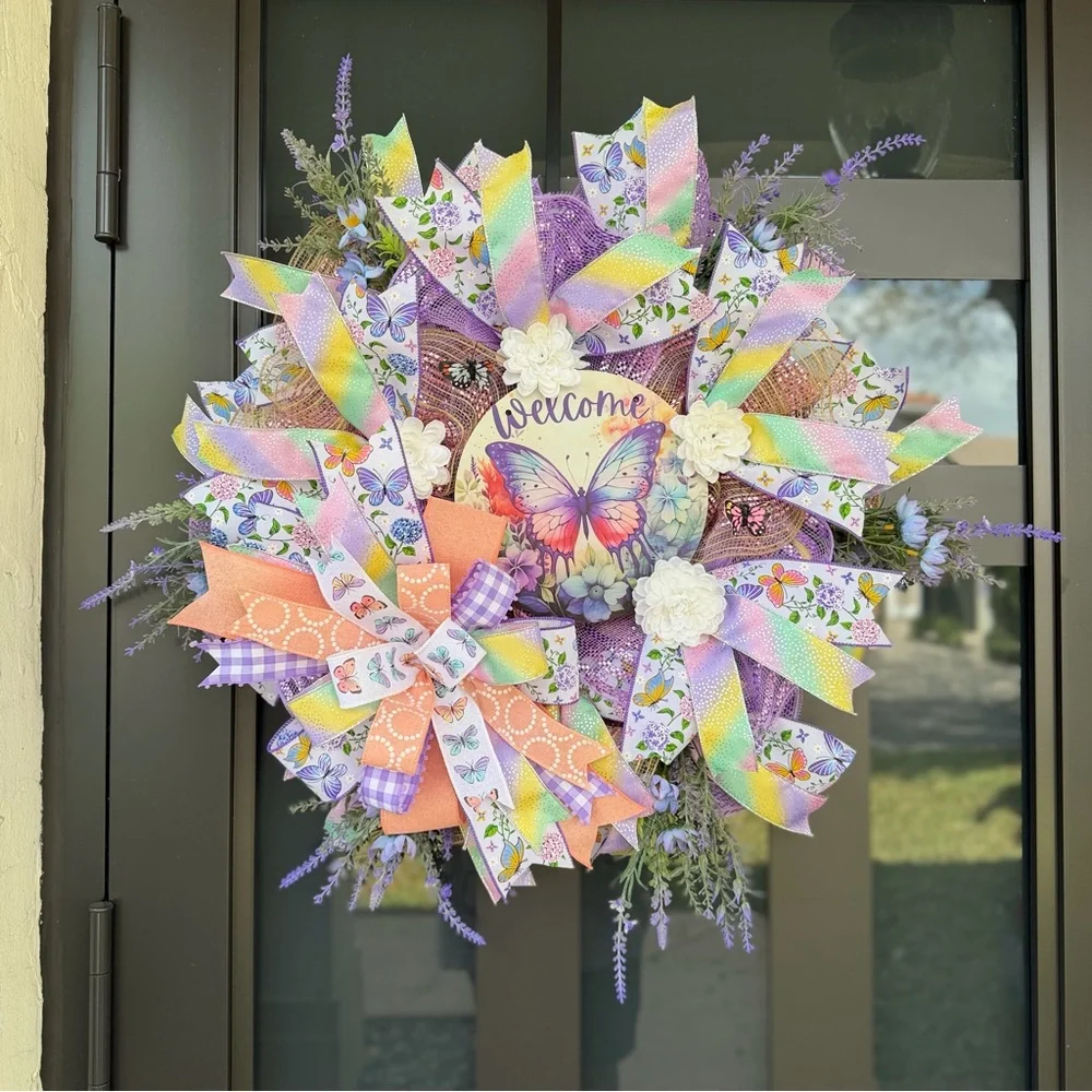 Welcome Butterfly 🦋 Wreath